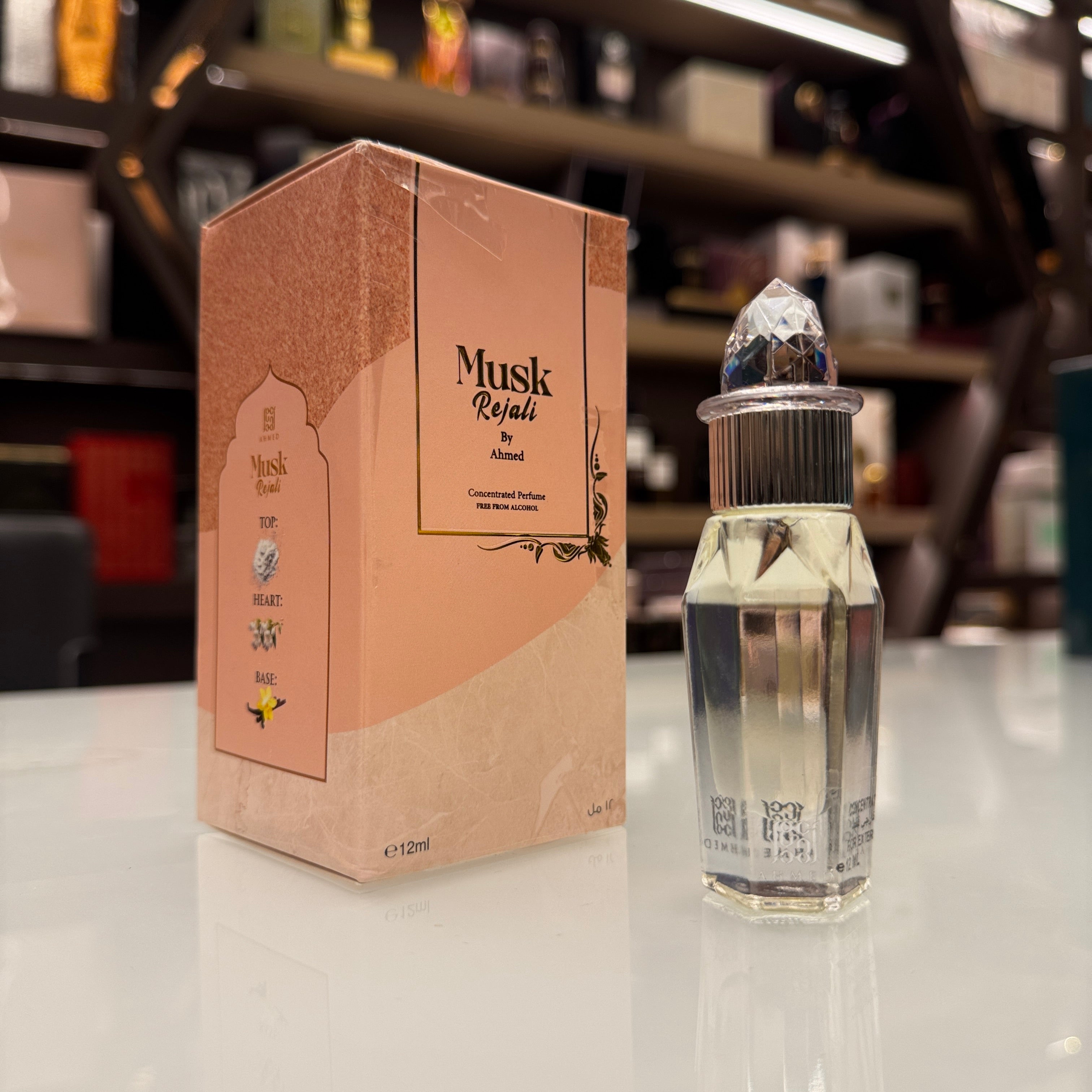 Ahmed Al Maghribi Musk Rijali Attar 12ml